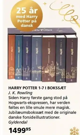 Harry potter 1-7 i bokssæt