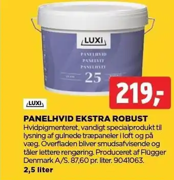 jem & fix Panelhvid ekstra robust tilbud