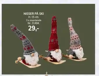 Daells Bolighus Nisser på ski tilbud