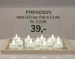 Daells Bolighus Fyrfadslys tilbud