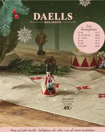 Daells Bolighus Jim garder på lille tromme tilbud