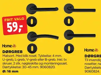 jem & fix Dørgreb tilbud