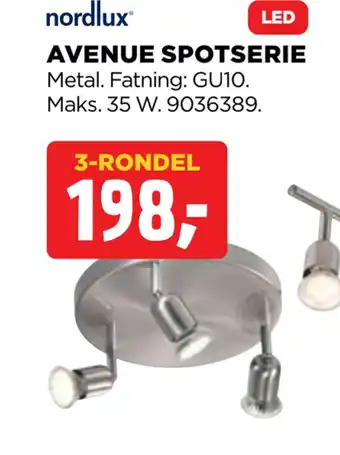 jem & fix Avenue spotserie tilbud