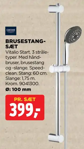 jem & fix Brusestangsæt tilbud
