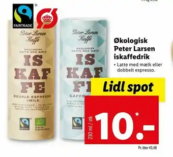 Let-Køb Økologisk Peter Larsen iskaffedrik tilbud