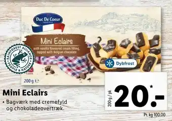 Let-Køb Mini Eclairs tilbud