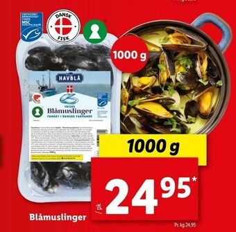 Let-Køb Blåmuslinger tilbud