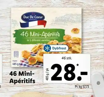 Let-Køb 46 Mini- Apéritifs tilbud