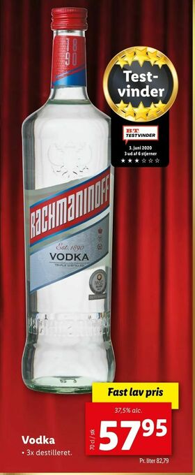 Let-Køb Vodka tilbud