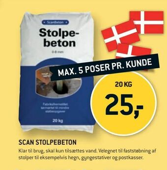 XL-BYG Scan stolpebeton tilbud