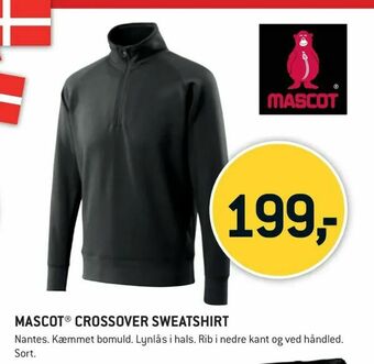 XL-BYG Mascot® crossover sweatshirt tilbud