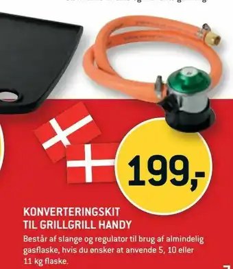 XL-BYG Konverteringskit til grillgrill handy tilbud