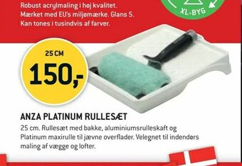 XL-BYG Anza platinum rullesæt tilbud