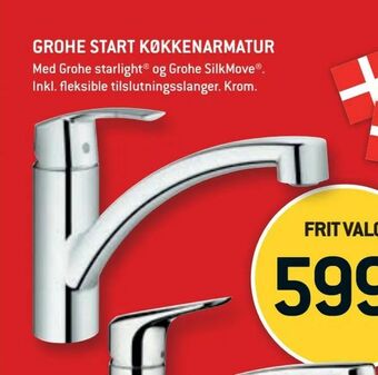 XL-BYG Grohe start køkkenarmatur tilbud