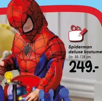 Bilka Spiderman deluxe kostume tilbud