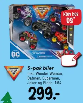 Bilka 5-pak biler tilbud