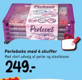 Bilka Perleboks med 4 skuffer tilbud