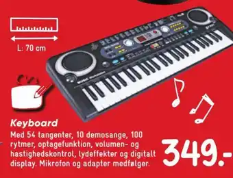 Bilka Keyboard tilbud