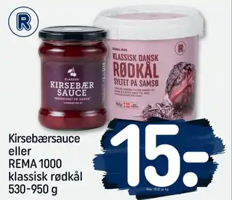 REMA 1000 Rema 1000 rødkål-syltet tilbud