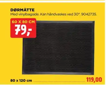 jem & fix Ukendt dørmåtte tilbud