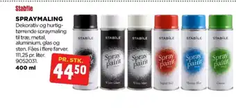 jem & fix Stabile spraymaling tilbud