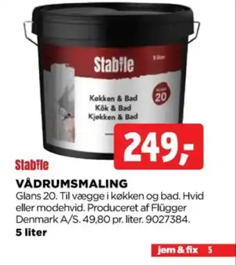jem & fix Stabile maling tilbud