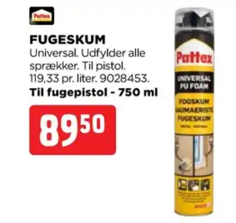 jem & fix Pattex pu skum tilbud