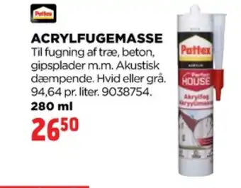 jem & fix Pattex fugemasse tilbud