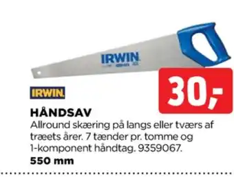 jem & fix Irwin håndsav tilbud