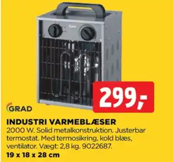 jem & fix Grad varmeblæser tilbud