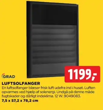 Grad solfanger