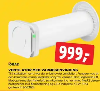 jem & fix Grad ventilator tilbud
