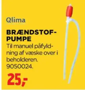 jem & fix Qlima brændstofpumpe tilbud