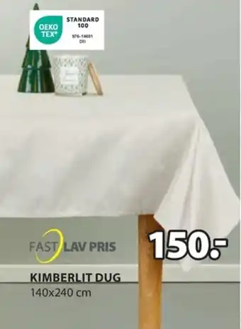 JYSK KIMBERLIT DUG tilbud