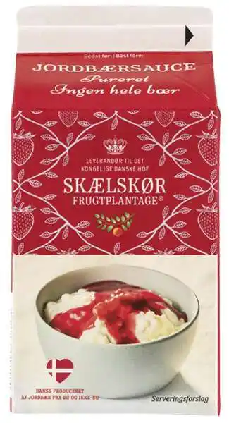 Jordbærsauce, 500 g