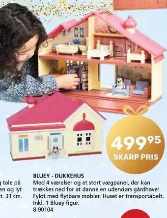 Bluey - dukkehus