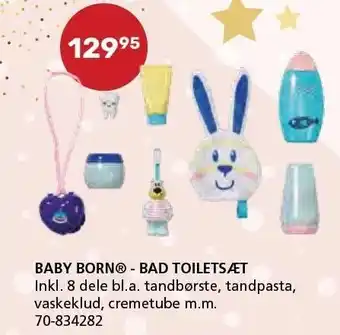 Kon-Tur Baby born - bad toiletsæt tilbud