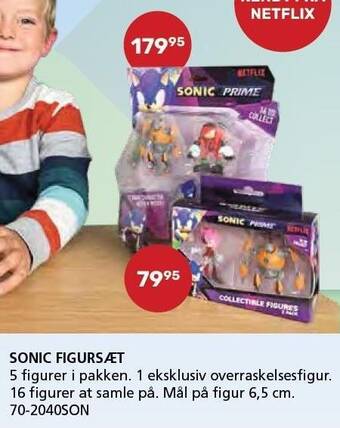 Kon-Tur Sonic figursæt tilbud
