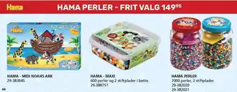 Kon-Tur Hama perler - frit valg tilbud