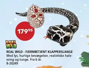 Kon-Tur Real wild - fjernbetjent klapperslange tilbud