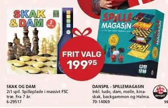 Skak og dam & spillemagasin
