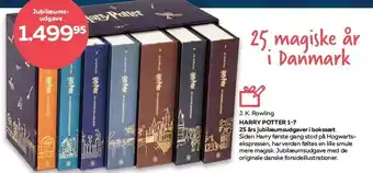Bog & idé Harry potter 1-7 tilbud