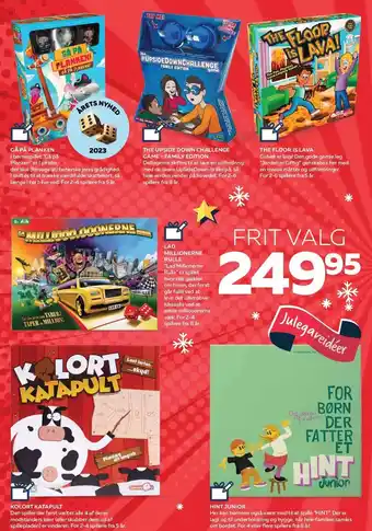 Bog & idé Frit valg brætspil tilbud
