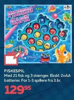 Bog & idé Fiskespil tilbud
