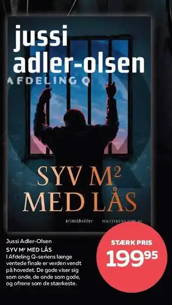 Syv m2 med lås