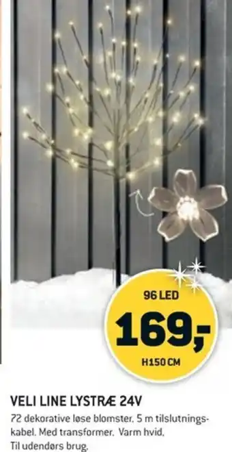 XL-BYG VELI LINE LYSTRÆ 24V tilbud