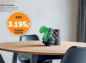 XL-BYG RUNDT SPISEBORD tilbud