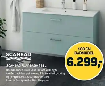 XL-BYG SCANBAD PLAY BADMØBEL tilbud