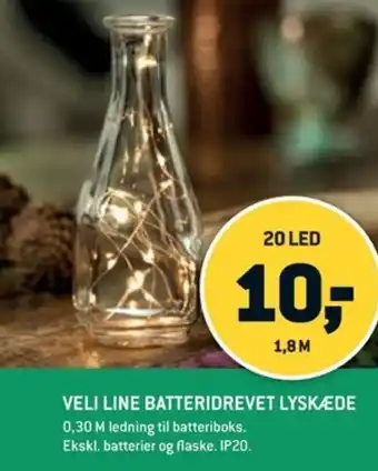 VELI LINE BATTERIDREVET LYSKÆDE