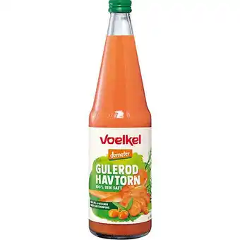 Voelkel, havtorn, gulerodssaft ø, 700 ml